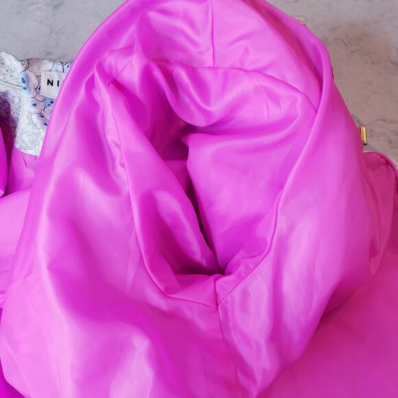 NIKKI JONES Montreal Floral Quilted Hooded Jacket Fully Lined Women's Size Small - Picture 11 of 16